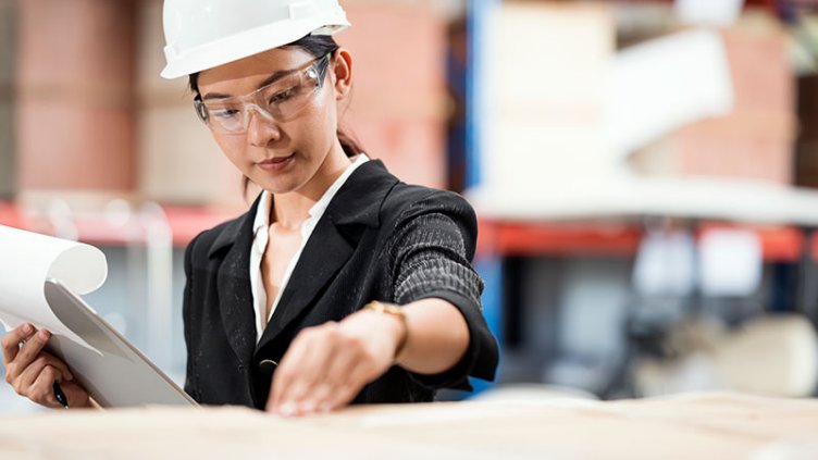 Industrial employee