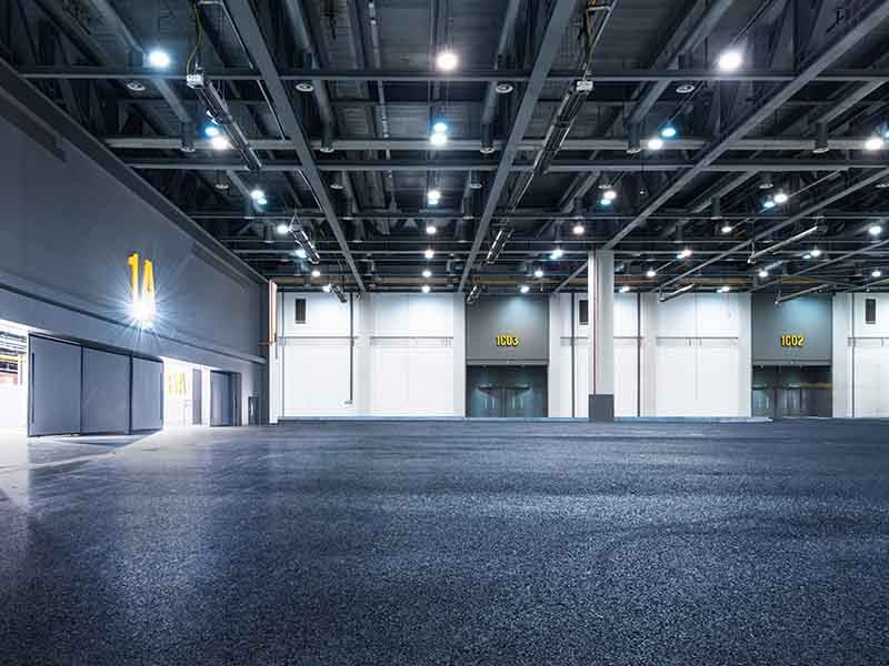 Empty floor