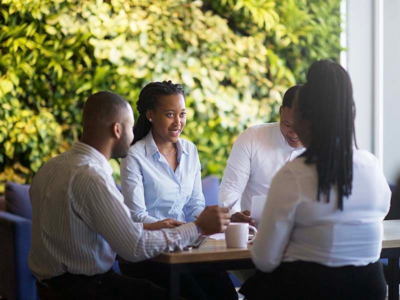 Office collaboration, workplace