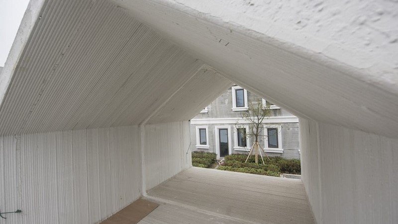 Inner view of 3D Printed Housing Projects