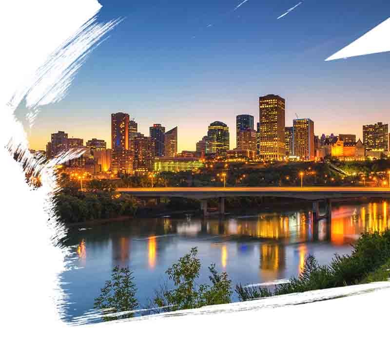 Edmonton Commercial Real Estate view in Canada